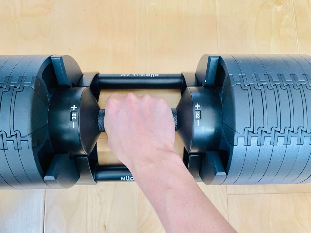 フレックスベルの重量切り替え